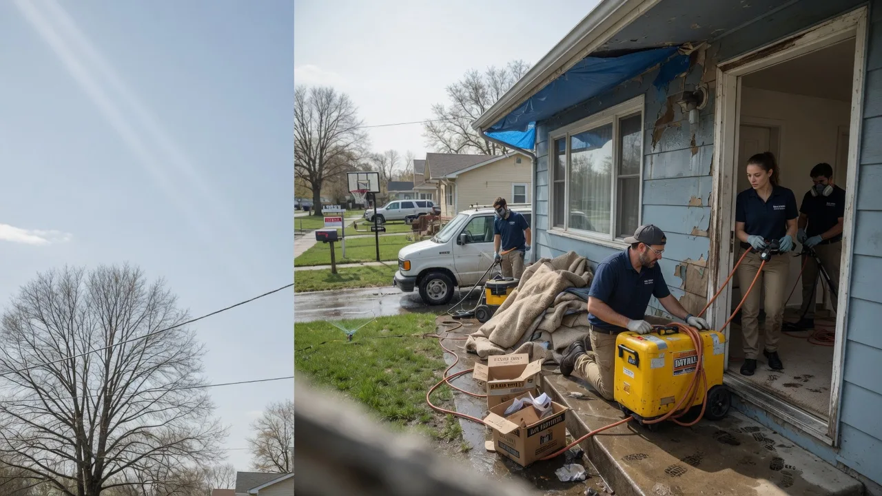 Basement Flood Cleanup in King George, VA near me
